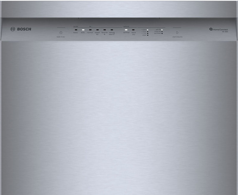 Bosch 100 Series 24\" 48 dBA Smart Dishwasher with PrecisionWash® - Stainless Steel - SHE41CM5N