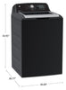 GE 5.3 Cu. Ft. Top Load Infusor Washer - Diamond Grey - GTW681BMRDG | Laveuse GE à chargement par le haut de 5,3 pi³ avec système de lavage Infusor - gris diamant - GTW681BMRDG