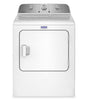 Maytag 4.8 Cu. Ft. Top Load Washer and 7.0 Cu. Ft. Gas Dryer with Wrinkle Prevent Option – White  | Laveuse à chargement par le haut 4,8 pi3 et sécheuse à gaz 7,0 pi3 avec option de prévention des plis de Maytag - blanches