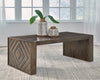 Madden 50” Modern Coffee Table - Brown | Table à café moderne Madden de 50 po - brune