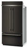 KitchenAid 24.2 Cu. Ft. 42" French Door Bottom Mount Refrigerator – Black Ore - KBFN542SBE | Réfrigérateur KitchenAid de 24,2 pi³ et de 42 po à portes françaises à congélateur inférieur - minerai noir - KBFN542SBE