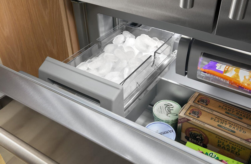 KitchenAid 36\" 20.8 Cu. Ft. French Door Bottom Mount Refrigerator - Stainless Steel - KBFN536SPS