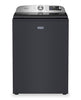 Maytag 6.0 Cu. Ft. Pet Pro Smart Top-Load Washer and 7.4 Cu. Ft. Electric Dryer – Midnight Steel  | Laveuse intelligente à chargement par le haut de 6,0 pi³ et sécheuse électrique de 7,4 pi³ Animal Pet Pro de Maytag - acier minuit
