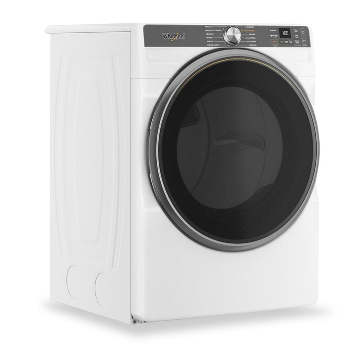 Whirlpool 7.4 Cu. Ft. Smart Electric Dryer with Steam - YWED6720RW