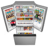 Midea 36" 26.5 Cu. Ft. French Door Refrigerator with AutoFill Pitcher and Dual Ice Maker - MRF27I6BST | Réfrigérateur Midea de 26,5 pi3 et de 36 po à portes françaises avec pichet à remplissage automatique et machine à glaçons double - MRF27I6BST