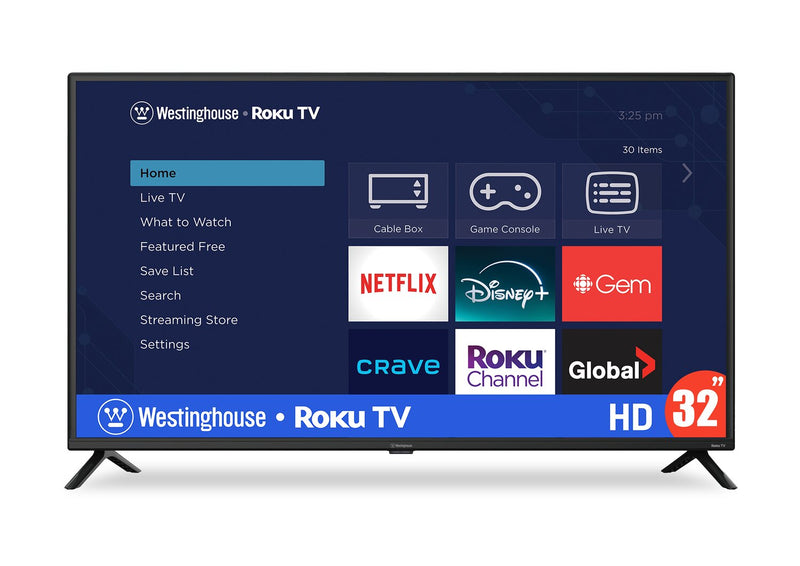 Westinghouse 32\" HD Roku Smart TV