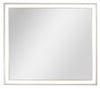 Halo Bedroom Dresser Mirror with LED Light, Glam - White | Miroir de commode de chambre à coucher somptueux Halo avec éclairage à DEL - blanc