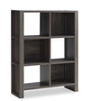 Oscar Owen 36\" 6-Cube Bookcase - Grey