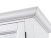 Frances 36" Curio Cabinet with Glass Doors - White | Armoire vitrée Frances de 36 po avec portes en verre - blanche