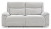 Spencer 80.9" Chenille Fabric Power Reclining Sofa - Grey | Sofa à inclinaison électrique Spencer de 80,9 po en tissu de chenille - gris