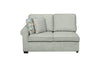 Scott Living Haven 2-Piece Right-Facing Chenille Fabric Cuddler Sectional - Seafoam Blue | Sofa sectionnel enveloppant de droite Haven de Scott Living 2 pièces en tissu de chenille - bleu écume de mer
