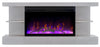 Canyon 48" Electric Fireplace with Wall-Mount Mantel - Grey | Foyer électrique Canyon de 48 po avec manteau mural - gris | CAN48FIR