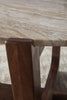 Haydon 36” Modern Coffee Table with Natural Marble - Warm Brown | Table à café moderne Haydon de 36 po avec marbre naturel - brun chaleureux