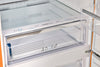 Unique Classic Retro 28" 17 Cu Ft. Bottom Mount Refrigerator - Orange - UNQ-455L O AC | Réfrigérateur Classic Rétro d’Unique de 28 po et de 17 pi3 à congélateur inférieur - orange - UNQ-455L O AC