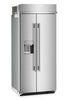 KitchenAid 36" 20.8 Cu. Ft. Built-In Refrigerator - PrintShield™ Stainless Steel - KBSD736SPS | Réfrigérateur encastré KitchenAid de 20,8 pi³ et de 36 po - acier inoxydable PrintShieldMC - KBSD736SPS
