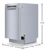 Bosch 18" 800 Series Smart Dishwasher with PrecisionWash® and Third Rack - SPE68C75UC | Lave-vaisselle intelligent Bosch de série 800 de 18 po avec PrecisionWashMD et 3e panier - SPE68C75UC | SPE685UC