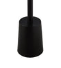 Nevan 14" Accent Table with White Sintered Stone Top - Black | Table d’appoint Nevan de 14 po avec dessus en pierre frittée blanc - noir