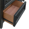Casa Bedroom 8-Drawer Dresser, 54"W x 44"H, Wood - Black | Commode Casa de 54 po (l) x 44 po (H) à 8 tiroirs en bois pour la chambre à coucher - noire