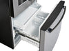 GE 33" 17.5 Cu Ft. French-Door Counter-Depth Refrigerator – Stainless Steel - PYE18HYRCFS | Réfrigérateur GE de 17,5 pi³ et de 33 po de profondeur comptoir à portes françaises - acier inoxydable - PYE18HYRCFS