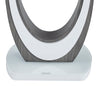 Brimley 21.75" Modern End Table - White and Grey | Table de bout moderne Brimley de 21,75 po - blanche et grise