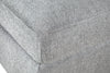 Scott Living Evolve Modular 4-Piece Linen-Look Fabric Sectional with Feather Down Cushions - Grey | Sofa sectionnel modulaire Evolve de Scott Living 4 pièces en tissu d’apparence lin avec coussins en duvet et plumes - gris
