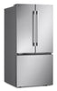 LG 33" 25 Cu. Ft. French-Door Standard-Depth Refrigerator - Stainless Steel - LF25H6200S | Réfrigérateur LG de 25 pi3 et de 33 po de profondeur standard à portes françaises - acier inoxydable - LF25H6200S