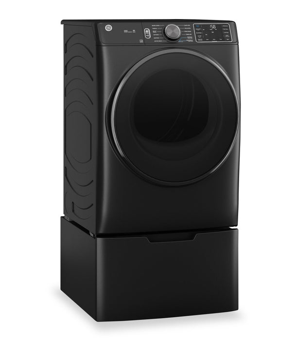 GE 7.8 Cu. Ft. Smart Electric Dryer with Steam and Sanitize - GFD65ESMVDS