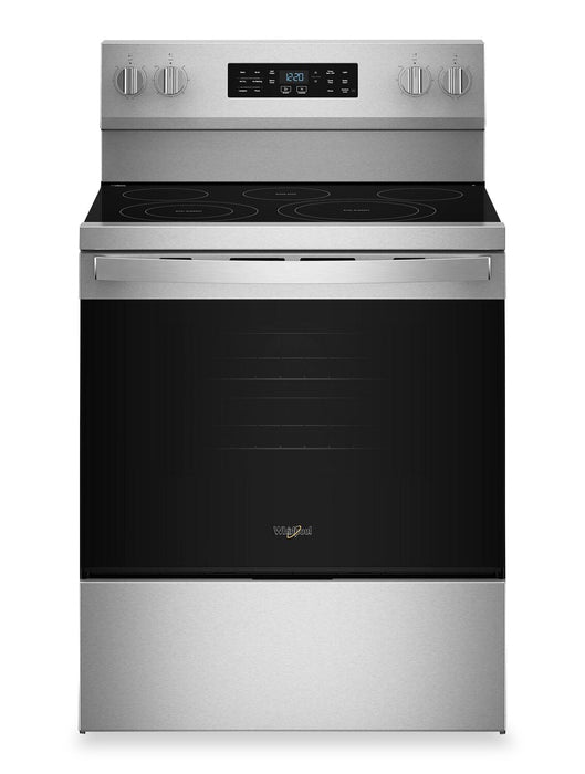 Whirlpool 5.3 Cu. Ft. Electric Range with Air Cooking – Fingerprint Resistant Stainless Steel - YWFES5730SZ  