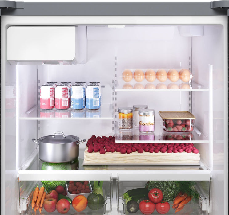 Bosch 36'' 21.6 Cu. Ft French Door Refrigerator – Fingerprint Resistant Stainless Steel - B36CD10ENS