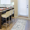 Melis Grey Washable Runner Area Rug - 2’ x 7’ | Carpette longue Melis grise lavable - 2 pi x 7 pi
