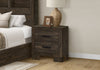 Ethan Bedside 2-Drawer Nightstand, 22"W x 23"H - Rustic Brown | Table de nuit Ethan de 22 po (L) x 23 po (H) à 2 tiroirs - brun rustique