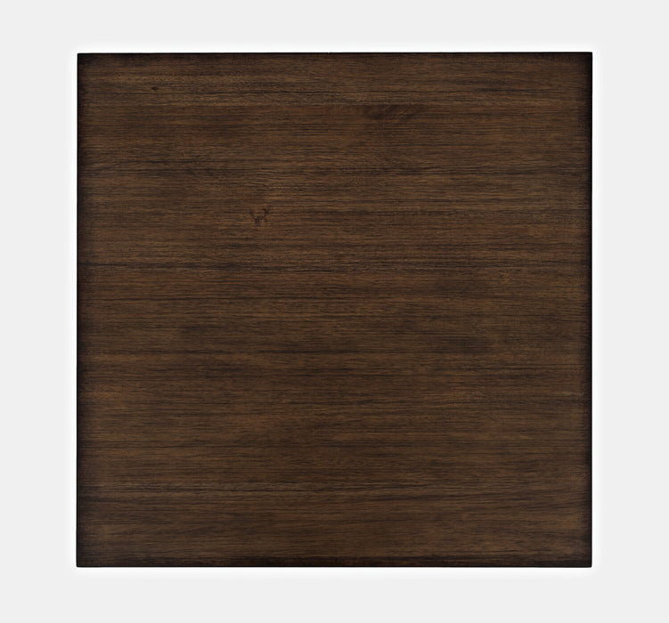 Branson 24\" End Table with Storage and Shelf - Dark Brown