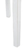 Brook Dining Chair with Polyester Fabric - White/Grey | Chaise de salle à manger Brook en tissu de polyester - blanche et grise