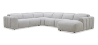Presidio 6-Piece Right-Facing Power Reclining Sectional – Powder