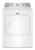 Maytag 5.4 Cu Ft. Top Load Agitator Washer and 7.0 Cu. Ft. Pet Pro Electric Dryer – White - MATL56WW | Laveuse à chargement par le haut de 5,4 pi³ et sécheuse électrique Animal Pet Pro de 7,0 pi³ de Maytag - blanches - MATL56WW