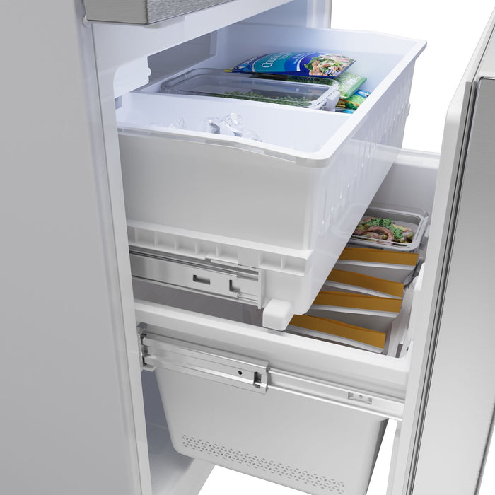 Bosch 100 Series 33\" 17.2 Cu. Ft. Counter-Depth 2-Door Refrigerator - Stainless Steel - B33CM10SNS