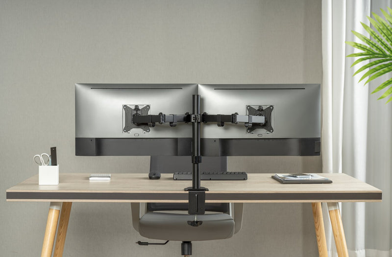 Ultralink Performance Low Profile Dual Monitor Arm Mount for Screens 17\" - 32\" (ULPMALP2)
