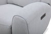 Reign 41.25" Fabric Power Reclining Chair with USB Port - Bronco Stone Grey | Fauteuil à inclinaison électrique Reign de 41,25 po en tissu avec port USB - gris pierre Bronco
