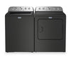 Maytag 5.5 Cu Ft. Top Load Washer with Pet Pro and 7.0 Cu. Ft. Pet Pro Electric Dryer – Volcano Black | Laveuse à chargement par le haut 5,5 pi³ avec Animal Pet Pro et sécheuse électrique Animal Pet Pro 7,0 pi³ de Maytag - noir volcan