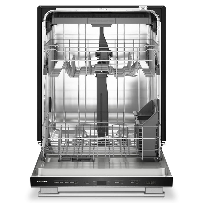 KitchenAid 24” 47 dBA Built-In Top Control Dishwasher - PrintShield™ Stainless Steel - KDTS224SPS