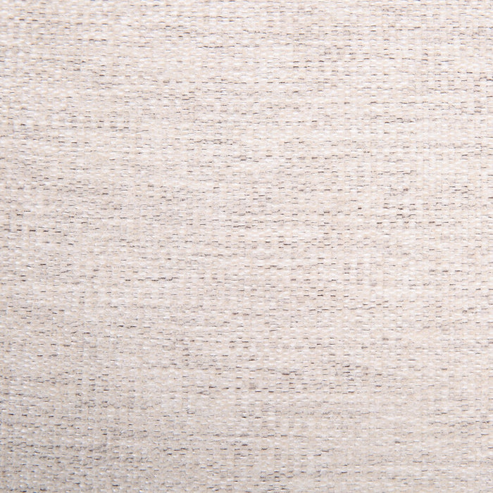 Mallie 84\" Chenille Fabric Sofa with Rolled Arms and Wood Legs - Shell White