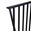 Milan Platform Bed with Headboard & Frame,  Mid-Century Modern, Black - King Size | Lit plateforme Milan de style moderne du milieu du 20e siècle avec tête de lit et cadre, noir - format très grand lit