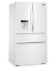 Whirlpool 36" 29 Cu. Ft. French Door Refrigerator – White - WRMF3636SW | Réfrigérateur Whirlpool de 36 po et de 29 pi3 à portes françaises - blanc - WRMF3636SW