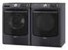Maytag 5.8 Cu. Ft. Pet Pro Smart Front-Load Washer and 7.4 Cu. Ft. Electric Dryer - Midnight Steel | Laveuse intelligente à chargement frontal Pet Pro de 5,8 pi3 et sécheuse électrique de 7,4 pi3 de Maytag – acier minuit | MAFL702E