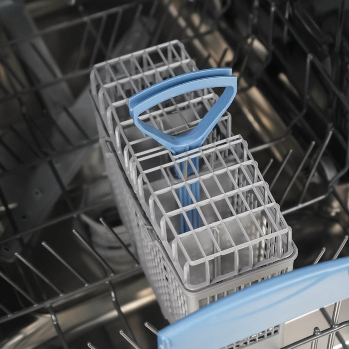 Danby 18\" 51 dBA Front-Control Built-In Dishwasher - Stainless Steel - DDW18D1ESS