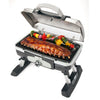Cuisinart Petite Gourmet Portable Tabletop Gas Grill - Silver - CGG-180TS-C | Barbecue de table à gaz portatif Petit gourmet de Cuisinart - argenté - CGG-180TS-C | CGG180TS