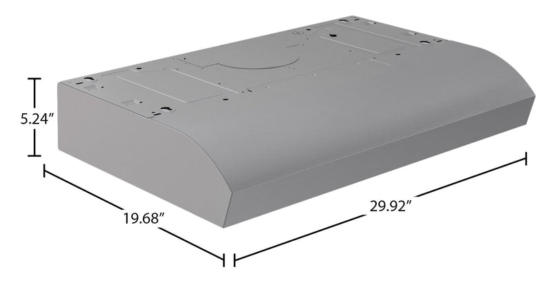 Broan 30\" MTR1 Series Under-Cabinet Range Hood - MTR1303SS