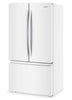 Whirlpool 36" 24 Cu. Ft. True Counter Depth French Door Refrigerator – White - WRFC3036RW | Réfrigérateur Whirlpool de 24 pi3 et de 36 po de profondeur comptoir véritable à portes françaises - blanc - WRFC3036RW