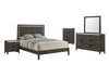 Sable Bedroom 3-Drawer Dresser with Storage Cabinet, 59"W x 37"H - Dark Grey | Commode de chambre à coucher Sable de 59 po (L) x 37 po (H) à 3 tiroirs avec armoire de rangement - gris foncé