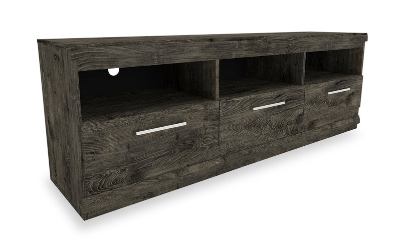 Camden 65\" TV Stand with Storage and Cable Management for TVs up to 70\" - Alabaster Oak